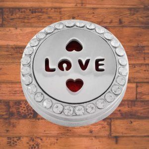 Love Essential Oil Snap Button